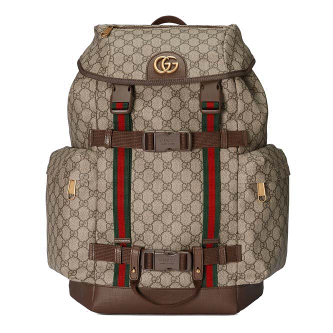GUCCI GG SKATEBOARD BACKPACK WITH WEB 690999 (42*34*16cm) GUCCI GG SKATEBOARD BACKPACK WITH WEB 690999 (42*34*16cm)
